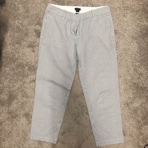 NEVER WORN Jcrew Seersucker Pant
